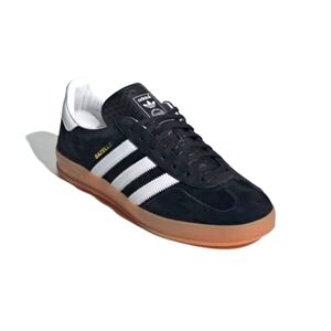 [NEW] Size 12 US Men's Adidas Gazelle Indoor Shoes Black H06259